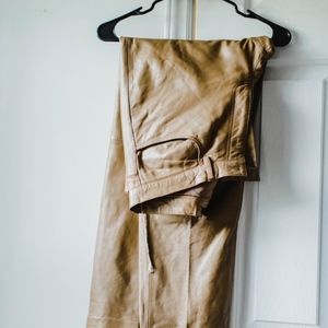 DKNY Mens Leather Pants